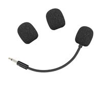 CLANMOU Microphone Replacement for Razer Kaira Pro Wireless Gaming Headset, 3.5mm Omnidirectional Detachable Game Boom Microphone with Foam Works on Xbox One, Xbox Series X & S, PS5, PS4, PC, Mac