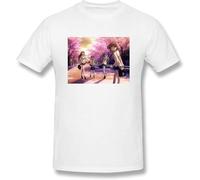 Clannad Men's Cotton Fashion Performance Basic Short Sleeve T-Shirt Black(3X-Large)