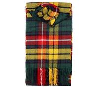 Clans of Scotland - Pure Lamb’s wool Scottish Clan Tartan Scarf- 100 Percent Wool - Pure Wool Tartan Plane Scarf - Perfect for Men and Women - 12x60 Inches (Buchanan Modern), One Size