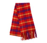 Clans of Scotland - Pure Lamb’s wool Scottish Clan Tartan Scarf- 100% Wool - Pure Wool Tartan Plane Scarf - Perfect for Men and Women - 12x60 Inches (LOVE TARTAN), One Size