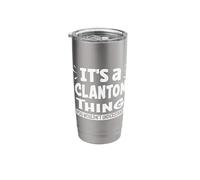 Clanton Lovers Thing You Wouldn't Understand Stainless Steel Insulated Tumbler