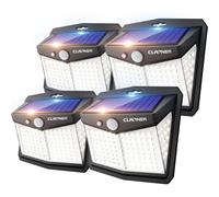CLAONER Solar Lights Outdoor, Upgraded Motion Sensor