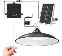 CLAONER Solar Shed Light Indoor Outdoor, Solar Pendant