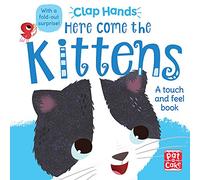 Clap Hands: Here Come the Kittens: A touch-and-feel board book with a fold-out surprise