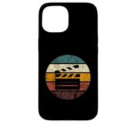 Clapboard Filmmaking Retro Cinematography Vintage Filmmaker Case for iPhone 15