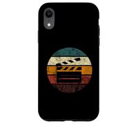Clapboard Filmmaking Retro Cinematography Vintage Filmmaker Case for iPhone XR