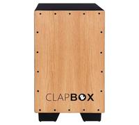 Clapbox Cajon CB11 -Black, Oak (H:50 W:30 L:30) - 3 Internal Snares