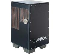 Clapbox Flow Graphic Cajon Walnut wood (H:50 W:30 L:30) - 3 Internal Snares (Cajembe Bk)