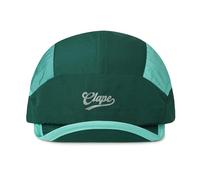 Clape 5 Panel Baseball Cap Short Brim Running Cap for Men Women Soft Quick Dry Water Resistant Short Bill Cycling Hat Short Peak Sport Hat Lightweight Outdoor DeepGreen BSSD2566