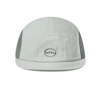 Clape 5 Panel Cap Short Brim Baseball Cap Flat Peak Mesh Hat Breathable Lightweight Short Peak Trucker Hat for Sport Running Outdoor LightGrey BSSP2559