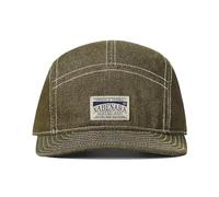 Clape 5 Panel Cap Short Brim Baseball Caps Unisex Cotton Short Peak Hat Flat Brim Adjustable Outdoor Sport Hat Sun Protection GreyBrown BSAP2572