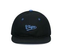 Clape Baseball Cap Men Women Cotton Flat Cap Adjustable Sun Hat Running Cap Outdoor UV Protection Black BSAP2546