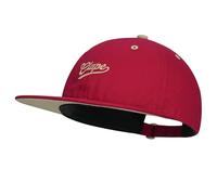 Clape Baseball Cap Men Women Cotton Flat Cap Adjustable Sun Hat Running Cap Outdoor UV Protection Red BSAP2546