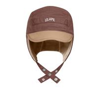 Clape Baseball Cap with Ear Flaps Water Resistant Winter Hat Lightweight Ski Hat Windproof Soft Short Brim Cap Outdoor Brown CLP2501