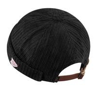 Clape Corduroy Docker Cap for Men Women Adjustable Rolled Cuff Harbour Hat | Lightweight,Foldable Packable,Unisex Sailor Cap,Vintage Fisherman Cap for Daily Wear,Streetwear,Urban,Travel