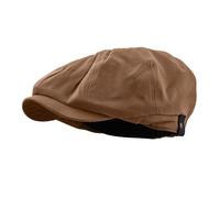 Clape Cotton Baker Boy Beret Flat Cap Shelby Cap Men's 8 Piece Newsboy Cap Ivy Caps Breathable Summer Duckbill Hat