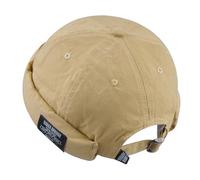 Clape Docker Cap Mens Women Adjustable Packable Cotton Brimless Hat