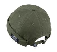 Clape Docker Cap Mens Women Adjustable Packable Cotton Brimless Hat