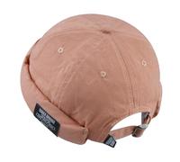 Clape Docker Cap Mens Women Adjustable Packable Cotton Brimless Hat