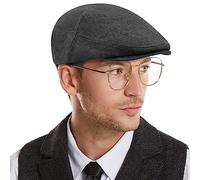 Clape Men’s Flat Cap Cotton Newsboy Cap Sunscreen Duckbill Cap Vintage Gatsby Beret Hat Driving Cap Ivy Irish Hat