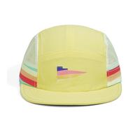 Clape Mesh 5 Panel Cap Summer Lightweight Breathable Foldable Short Brim Baseball Hat for Sport Running Outdoor Hiking Unisex Adjustable LemonYellow BS265P04
