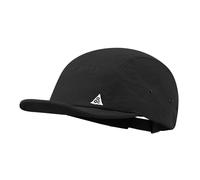 Clape Quick Dry 5 Panel Cap Waterproof Short Peak Baseball Cap UV Protection Dad Hat Lightweight Soft Brim Running Sport Outdoor Black DDY1