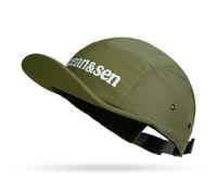 Clape Quick Dry 5 Panel Running Hat Short Peak Baseball Cap Summer Lightweight Flat Brim Sun Hat Golf Cycling Army Green BS265P06