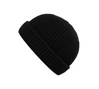 Clape Short Fisherman Beanie Hat Trawler Knit Hat Retro Beanie Docker Hat Rolled Cuffed Winter Hats Acrylic Watch Hat