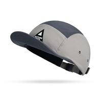 Clape Summer Short Peak Baseball Cap Men Lightweight 5 Panel Hat Sun Protection Flat Brim Running Accessories Quick Drying Grey BS265P07