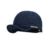 Clape Unisex Short Brim Hat Adjustable Sport Baseball Cap Unstructured Dad Polo Style Trucker Hat Short Peak Cap Outdoor Sport Cycling Blue DY06