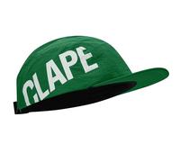 Clape Waterproof Flat Brim Baseball Cap Short Brim 5 Panel Running Hat Adjustable Hip Hop Snapback Cap for Camping Sport Green BSSP2531