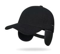 Clape Winter Baseball Cap with Ear Flaps Unisex Winter Hat