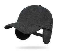 Clape Winter Baseball Cap with Ear Flaps Unisex Winter Hat