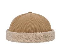 Clape Winter Docker Hat Warm Peakless Cap Thick Work Cap Skull Caps Ski Outdoor Brimless Hat Khaki FM25W09