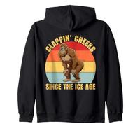 Clappin’ Cheeks Since The Ice Age Unique Bigfoot Lover Zip Hoodie