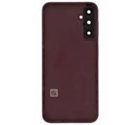 Clappio Battery Cover for Galaxy A14 5G with Lens and Adhesive, Red