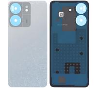 Clappio Battery Cover for Xiaomi Redmi 13C 4G with Integrated Adhesive, White