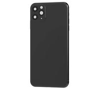 Clappio Frame + Battery cover for iPhone 11 Pro Rear window, Dark Grey