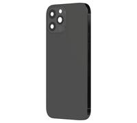 Clappio Frame + Battery cover for iPhone 12 Pro Max Graphite Grey rear window