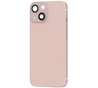 Clappio Frame + Battery cover for iPhone 13 Mini Rear window, Light pink
