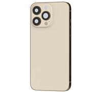 Clappio Frame + Battery cover for iPhone 13 Pro Rear window, Beige