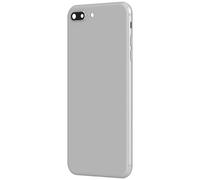 Clappio Frame + Battery cover for iPhone 8 Plus Rear window White, Light Grey