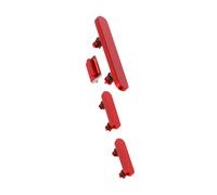 Clappio Power, Volume and Mute button for iPhone 13 and 13 Mini, Red