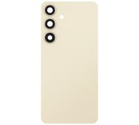 Clappio Replacement Battery Cover for Galaxy S24 with Integrated Adhesive, Beige