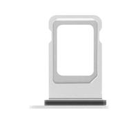 Clappio SIM Card Drawer iPhone 12 Pro Replacement Nano SIM Slot, Silver