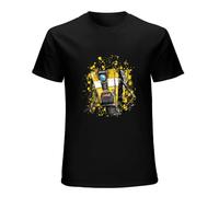 Claptrap Robot Splat Borderlands Men's Men T Shirt Black