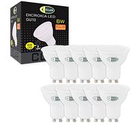 CLAR - 6W GU10 LED Spotlight, Warm White (Pack of 10)