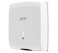 Clar Sistemi T6100PB I-Nova Paper Towel Holder, 600 Towels, White