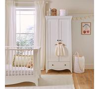 Clara 2 Door Double Wardrobe - White