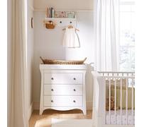 Clara 3 Drawer Dresser Changer - White